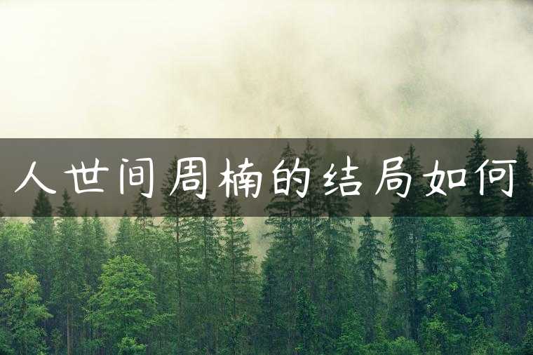 人世间周楠的结局如何