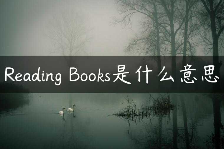 Reading Books是什么意思