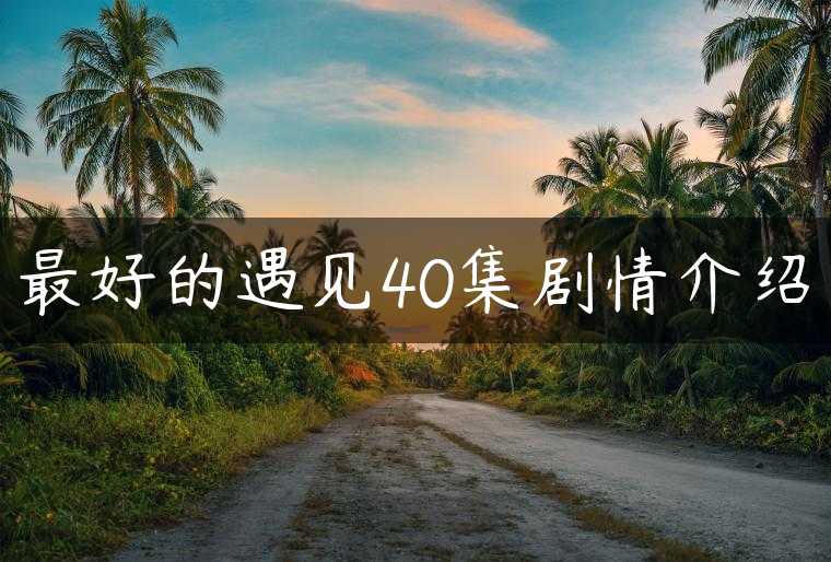 最好的遇见40集剧情介绍