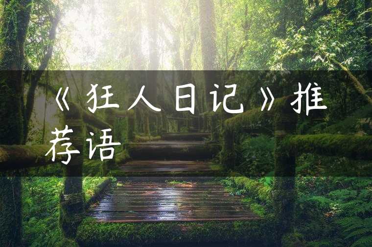 《狂人日记》推荐语