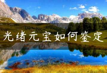 光绪元宝如何鉴定缩略图