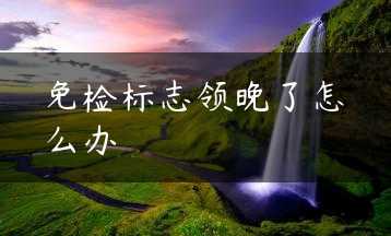 免检标志领晚了怎么办缩略图