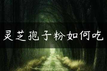 灵芝孢子粉如何吃缩略图 灵芝孢子粉如何吃缩略图