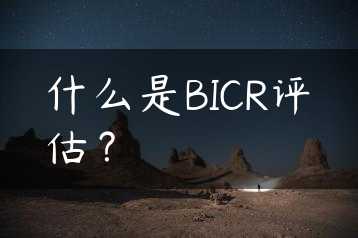 什么是BICR评估？缩略图