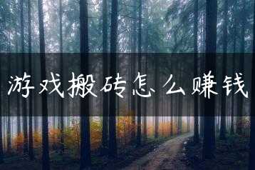 游戏搬砖怎么赚钱缩略图