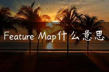 Feature Map什么意思缩略图